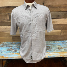 Load image into Gallery viewer, Men’s Ariat Ventek Grey Print SS Button Up