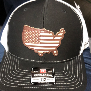 Ariat US Leather Patch Hat