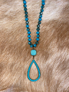 The Loretta Necklace - Turquoise