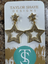 Load image into Gallery viewer, Maria Star Drop Earrings