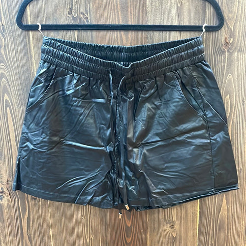Women’s Leather Shorts