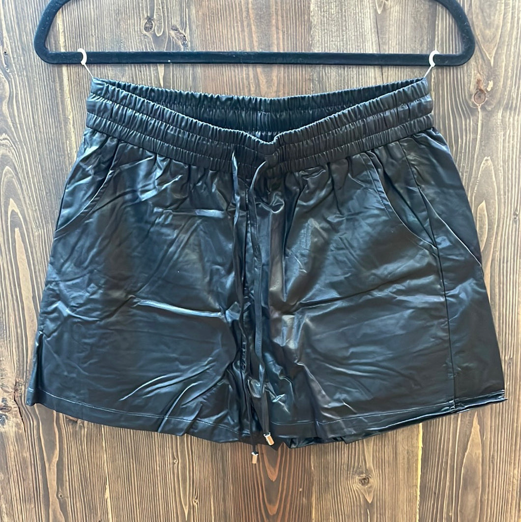 Women’s Leather Shorts