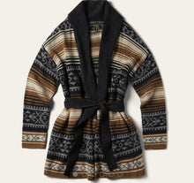 Load image into Gallery viewer, Women’s Stetson Brown Serape Cardigan