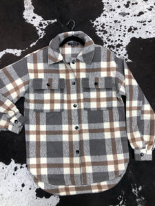 FORE Women's Plaid Flannel Jacket