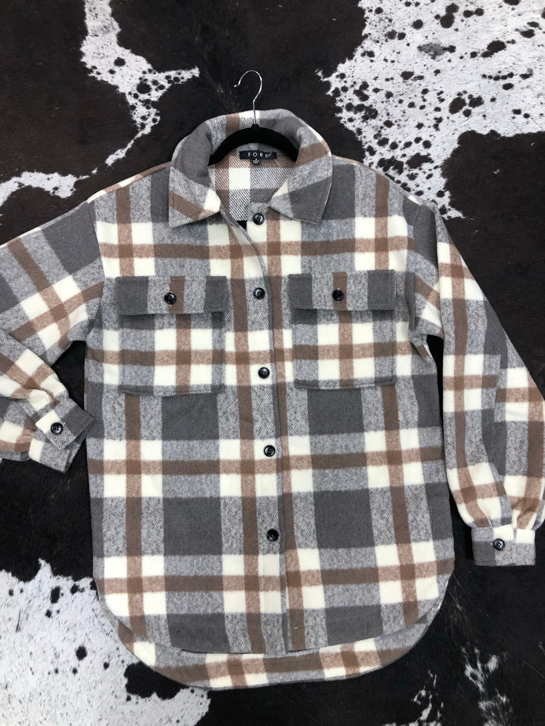 FORE Women's Plaid Flannel Jacket