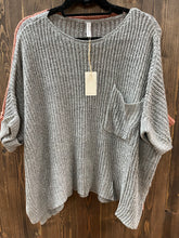Load image into Gallery viewer, Women’s Short Sleeve Knit Sweater