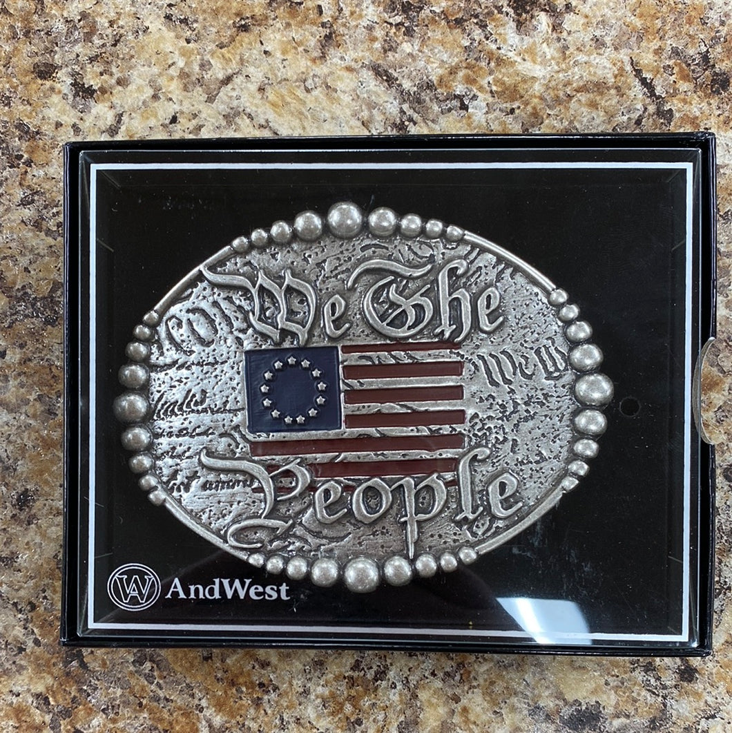 “We The People” Buckle