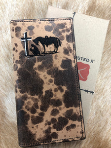 Twisted X Praying Cowboy Rodeo Wallet