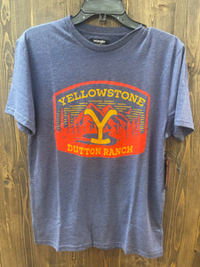 Men’s Navy Yellowstone Tee