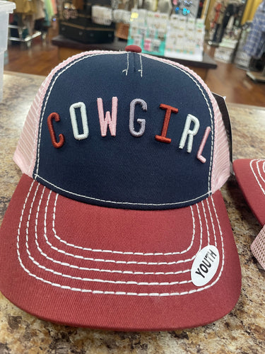 Girl’s “COWGIRL” Trucker Hat
