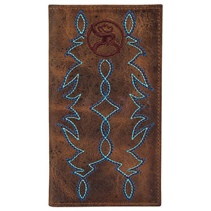Hooey Roughy Rodeo Boot Stitch Wallet