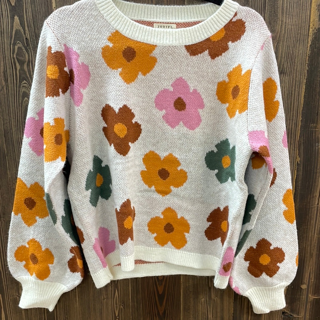 Women’s Floral Sweater