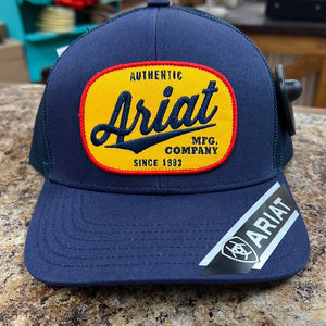 Navy Authentic Ariat Cap