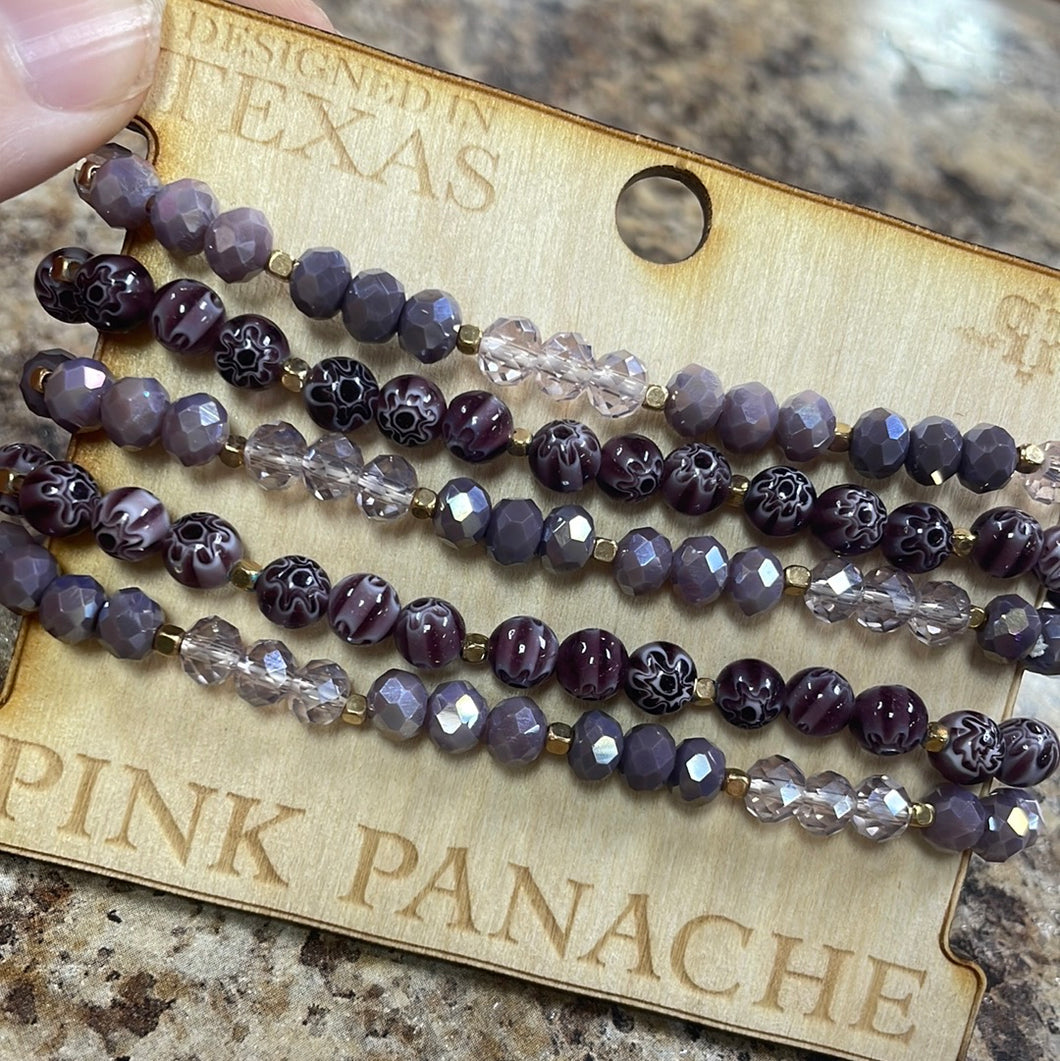 Lavender Bracelet Set