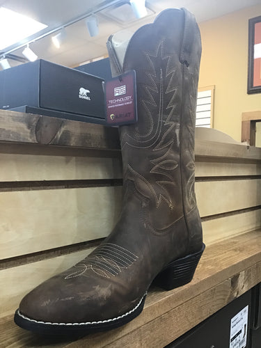 Brown Heritage Western Round Toe