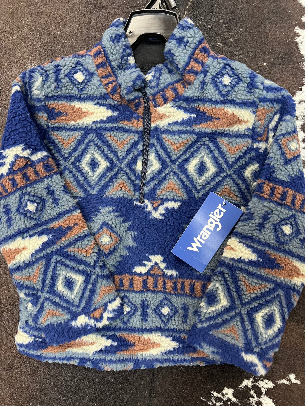 Youth Boys Wrangler Quarter Zip Jacket