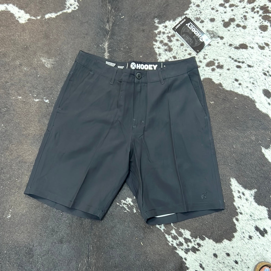 Men’s Hooey Hybrid Black Shorts