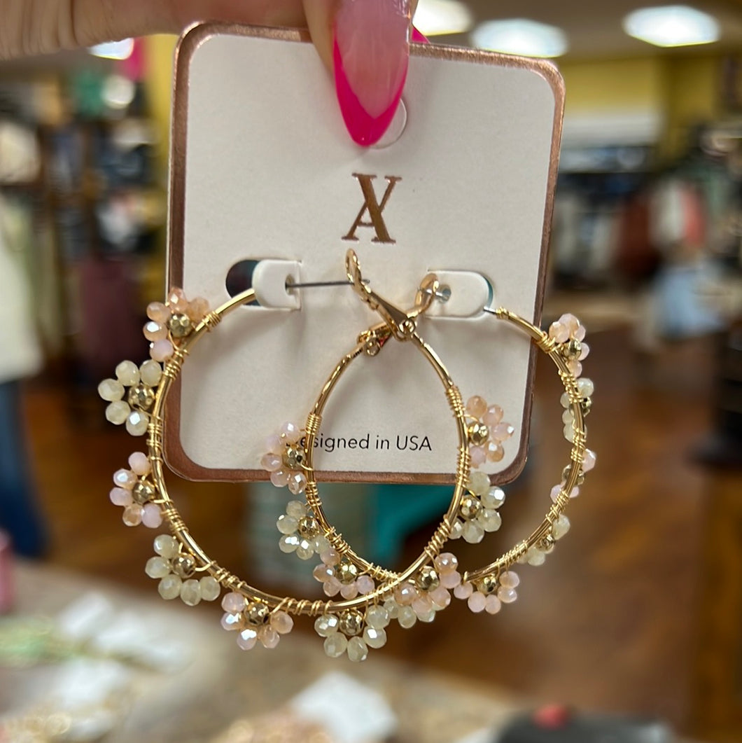 Floral Hoops