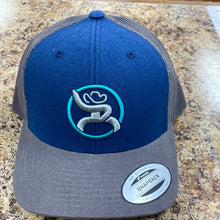 Load image into Gallery viewer, Strap Roughy Black/Grey Cap.