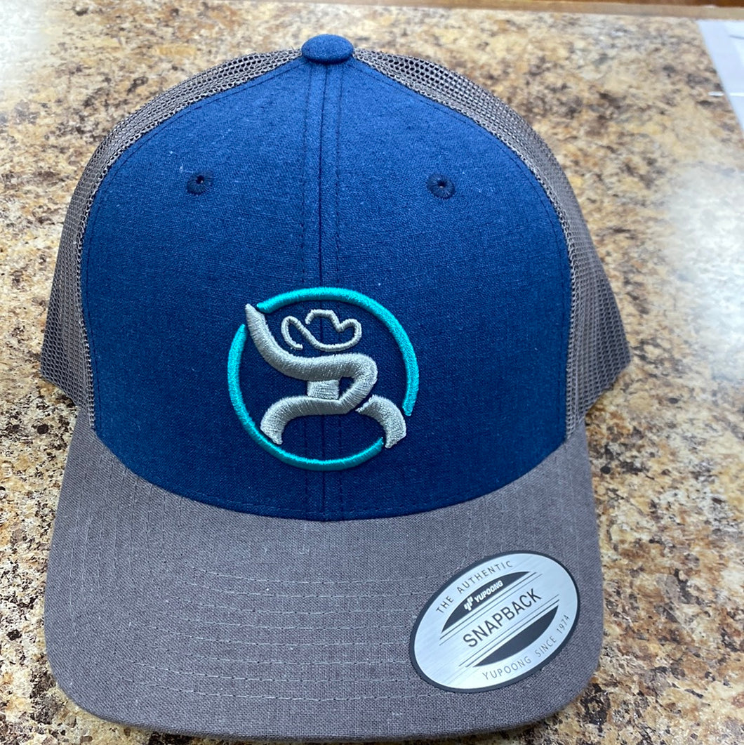 Strap Roughy Black/Grey Cap.
