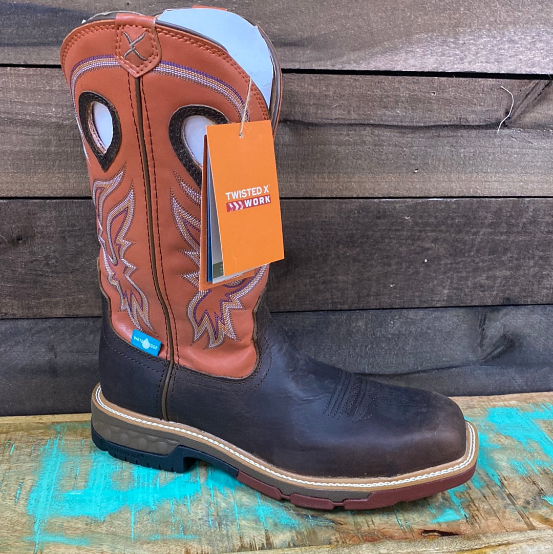 Twisted x hotsell orange boots