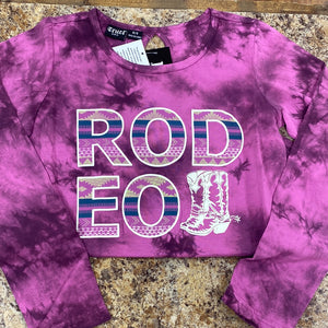 Girl’s Purple Rodeo Cinch Shirt