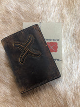 Load image into Gallery viewer, Twisted X Bomber Leather Trifold Wallet