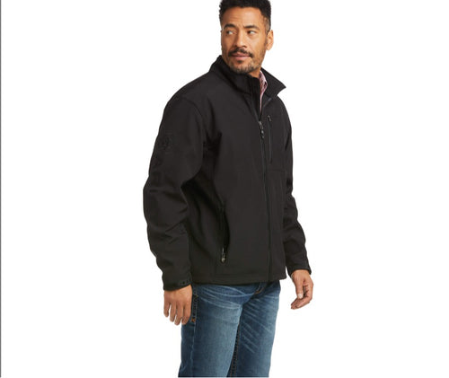Men’s Ariat Black Logo 2.0 Softshell Jacket