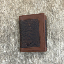 Load image into Gallery viewer, Twisted X Blk/Brn Trifold Wallet