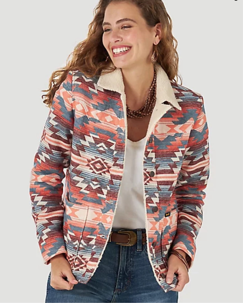 Women’s Wrangler Aztec Sherpa Jacket