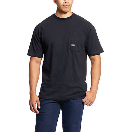 Ariat Men’s Rebar Cotton Strong Black T-shirt