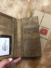 Load image into Gallery viewer, Twisted X Barbed Wire Trim Rodeo Wallet
