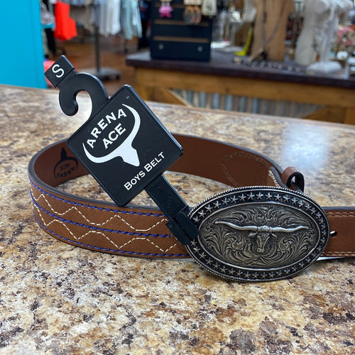 Arena Ace Boy’s Belt & Buckle