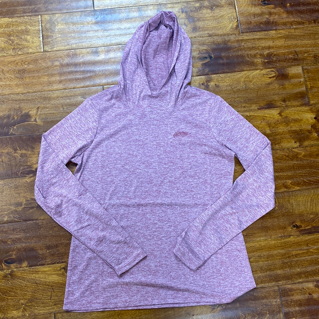 Hooey Heather Maroon Pullover.