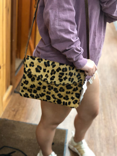 Leopard Hide Crossbody