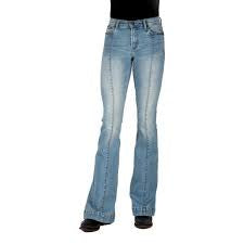 Womens Stetson High Rise Flare Jean