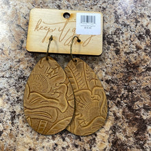 Load image into Gallery viewer, Leather Patch Earrings