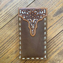 Load image into Gallery viewer, Ariat Whipstitch Tooled Wallet
