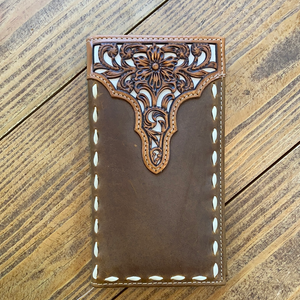 Ariat Whipstitch Tooled Wallet