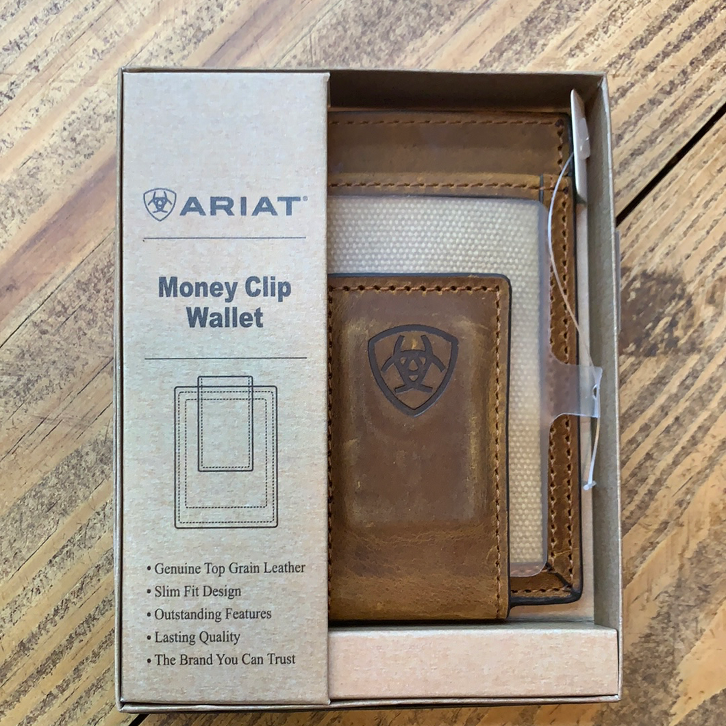 Ariat Money Clip Wallet