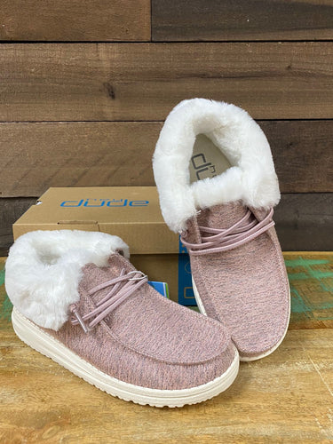 Britt Youth Stretch Fleece Pink Hey Dudes