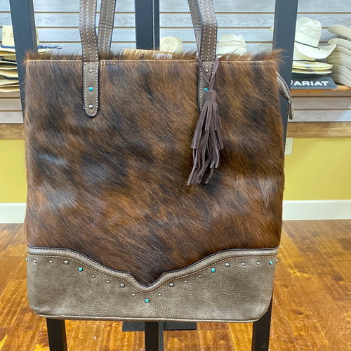 Tony Lama Tote w/ Hair