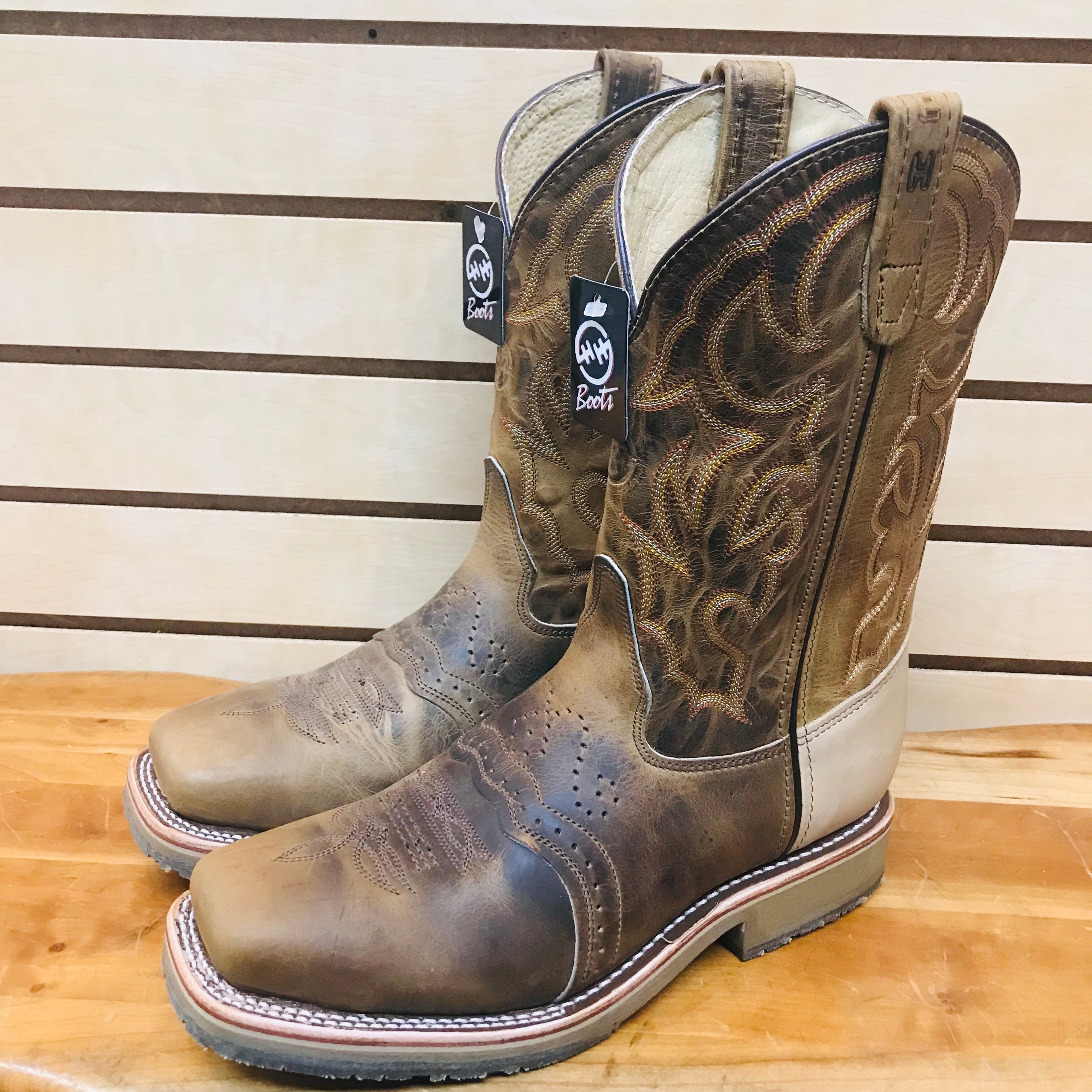 HOT H Dwight Steel Double H Pull On Work Boots H Dwight Steel