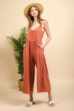 Load image into Gallery viewer, Very J Linen Jumpsuit