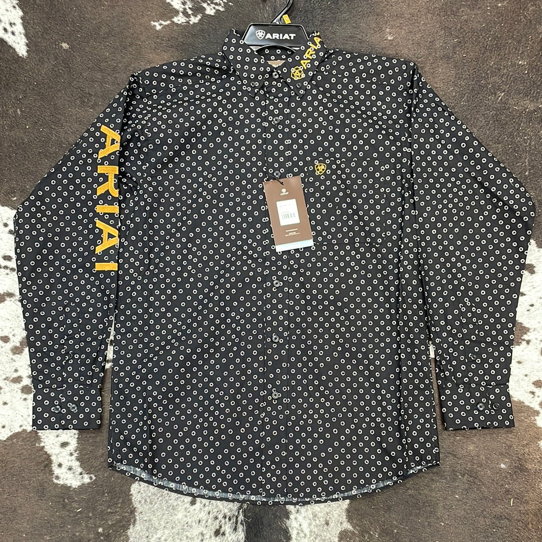 Men’s Ariat Conor Black Button Up