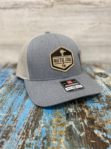 Rustic Soul Light Blue Heather Cap