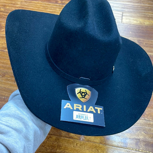 Ariat 3X Black Cowboy Hat