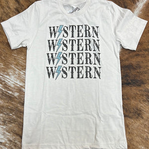 Western Bolt Tee
