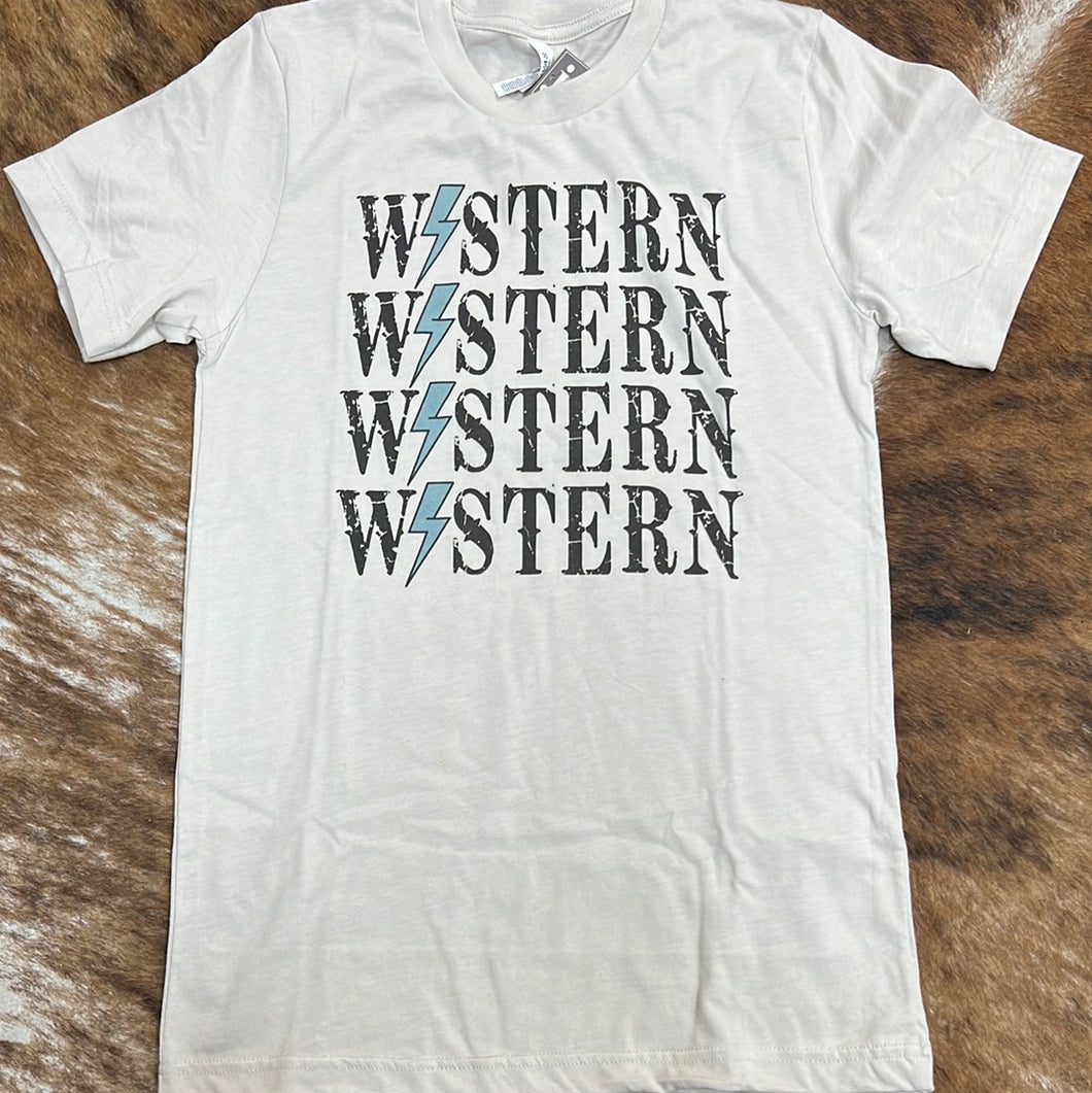 Western Bolt Tee