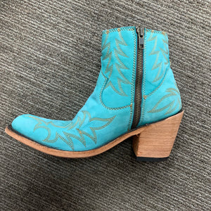 Liberty Black Turquoise Boots